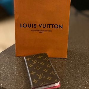Authentic Louis Vuitton Portfolio iPhone Case